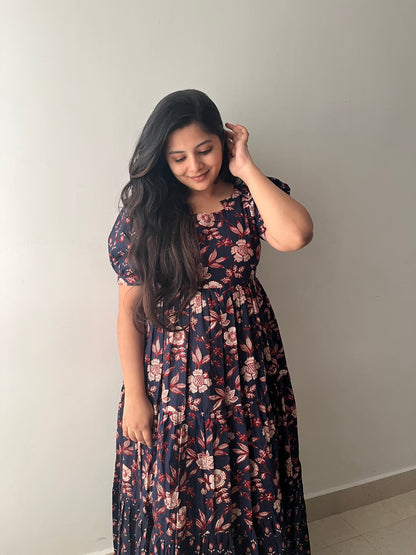 Anupama Floral 3 tier dress