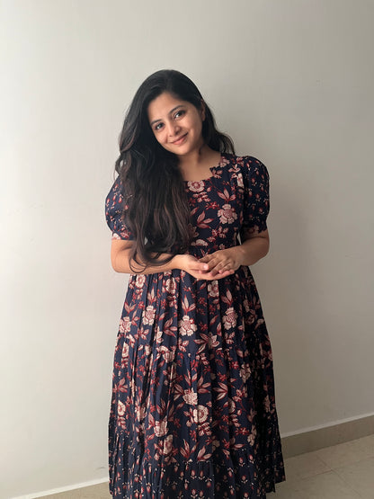 Anupama Floral 3 tier dress