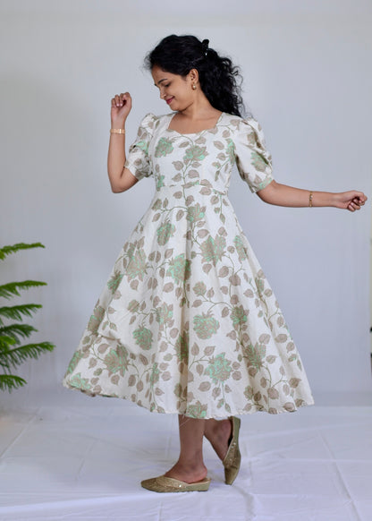 Madhura Cotton midi dress