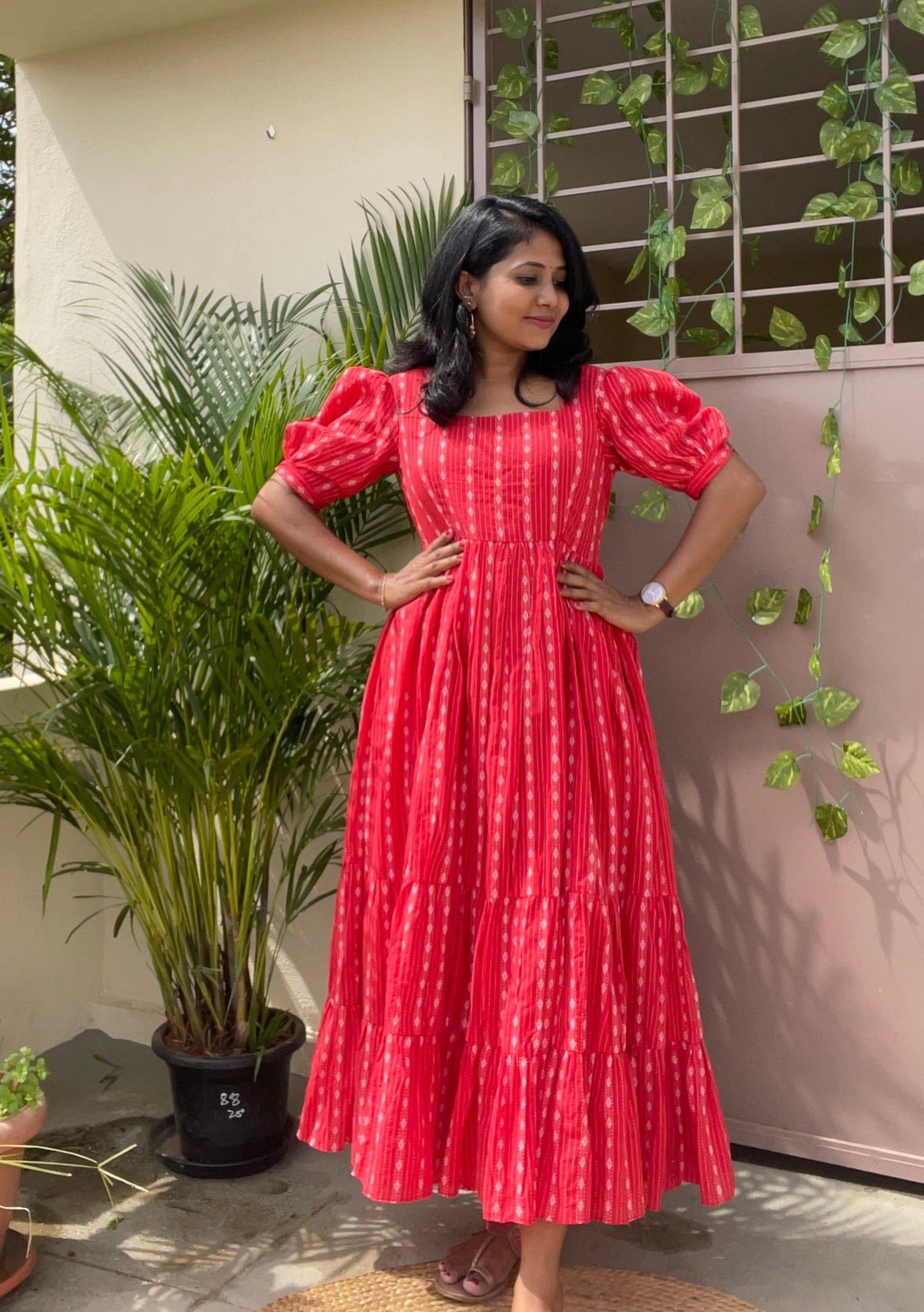 8 to 9 Yrs Blue & Pink Chanderi Silk Pattu Pavada/Langa Blouse/Pattu Dress  #54095 | Buy Kids Pattu Pavada Online